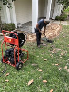 French drain and yard drainage cleaning service Dallas