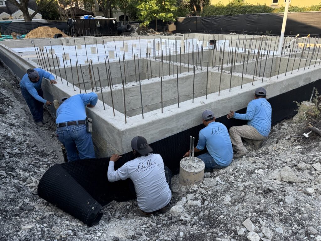 Fully Encapsulated and Waterproofed Foundation and Crawl Space Dallas