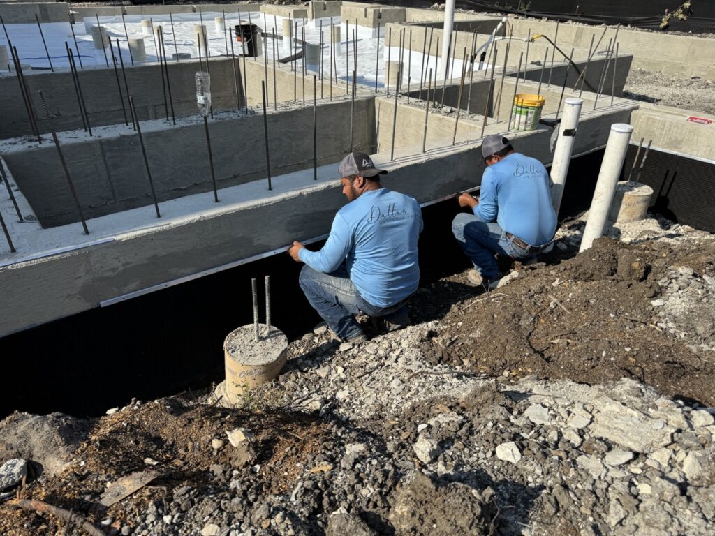 Fully Encapsulated and Waterproofed Foundation and Crawl Space Dallas