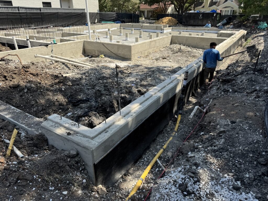 Fully Encapsulated and Waterproofed Foundation and Crawl Space Dallas