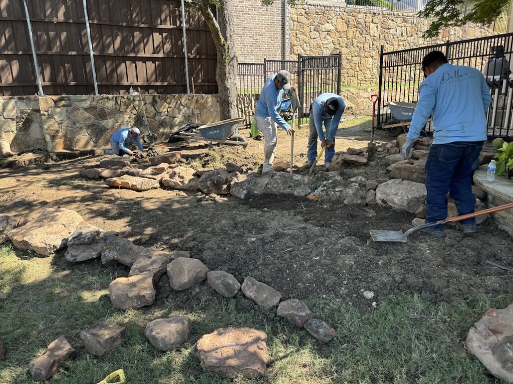 Retaining Wall as Drainage and Erosion Solution