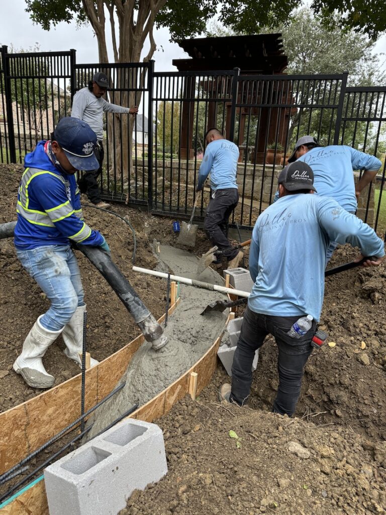 A Retaining Wall Helps Drainage and Reduces Erosion