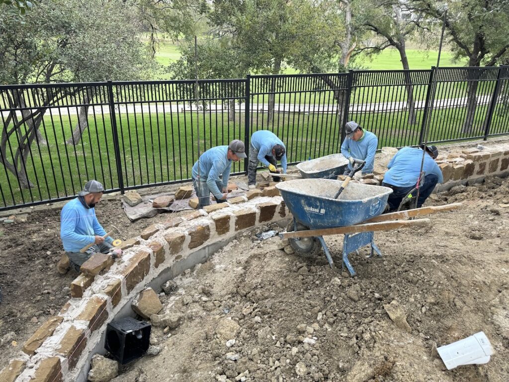 A Retaining Wall Helps Drainage and Reduces Erosion