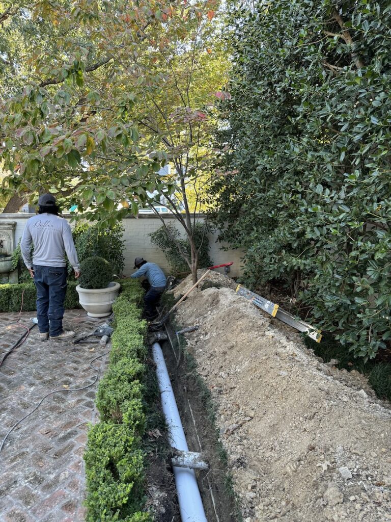 Best Drainage Company in Preston Hollow - Dallas Drainage Pros