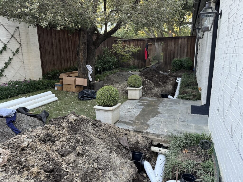 Best Drainage Company in Preston Hollow - Dallas Drainage Pros