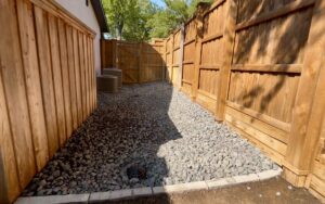 how to fix a perpetually muddy side yard Dallas Drainage Pros