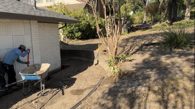 Grading is the most important part of good drainage - Dallas Drainage Pros