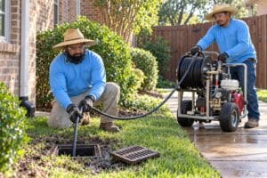 Dallas Drainage Pros Drain Maintenance Cleaning and Inspection